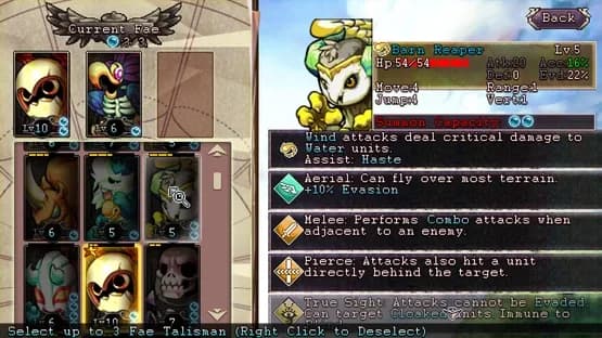 Fae Tactics — Screenshoty