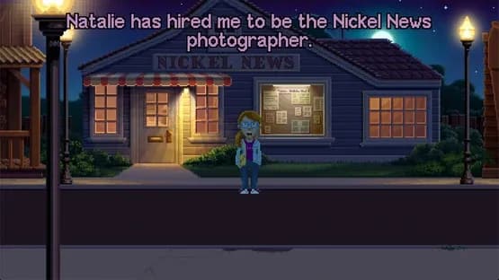 Delores: A Thimbleweed Park Mini-Adventure — Screenshoty