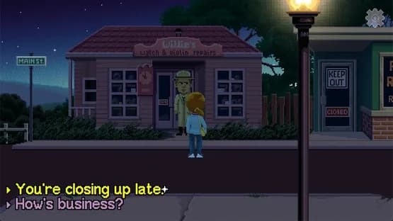 Delores: A Thimbleweed Park Mini-Adventure — Screenshoty