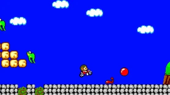 Alex Kidd in Miracle World DX — Screenshoty