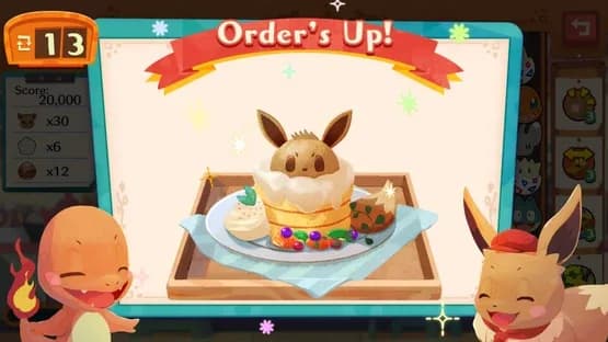 Pokémon Café Mix — Screenshoty