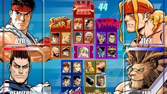 Capcom Fighting Evolution — Screenshoty