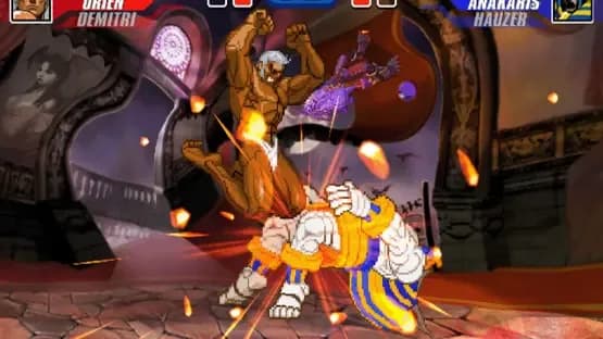 Capcom Fighting Evolution — Screenshoty