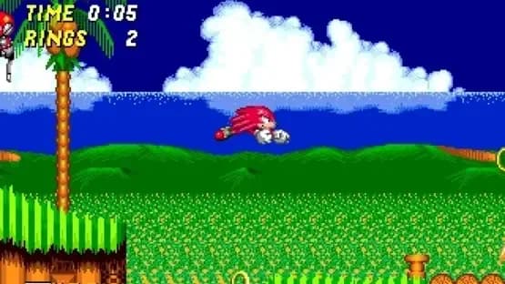 Knuckles the Echidna in Sonic the Hedgehog 2 — Screenshoty