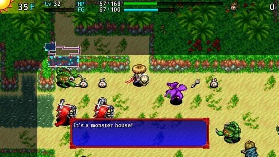 Shiren the Wanderer: The Tower of Fortune and the Dice of Fate — Screenshoty