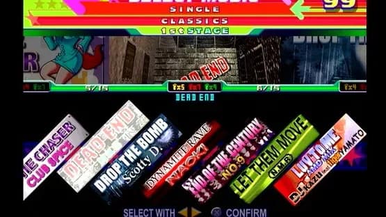 Dance Dance Revolution Konamix — Screenshots