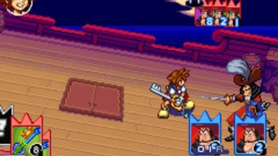 Kingdom Hearts: Chain of Memories — Screenshots