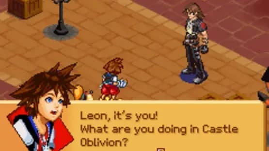 Kingdom Hearts: Chain of Memories — Screenshots