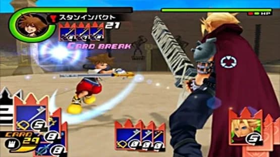 Kingdom Hearts Re:Chain of Memories — Screenshoty