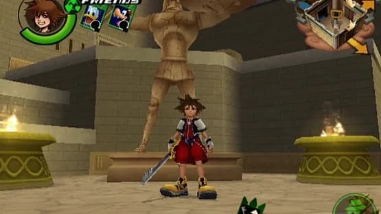 Kingdom Hearts Re:Chain of Memories — Screenshoty