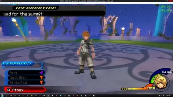 Kingdom Hearts Birth by Sleep Final Mix — Screenshoty