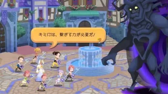 Kingdom Hearts χ[chi] — Screenshoty