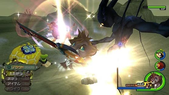 Kingdom Hearts II Final Mix — Screenshoty