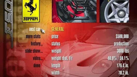 Need for Speed II — Screenshoty