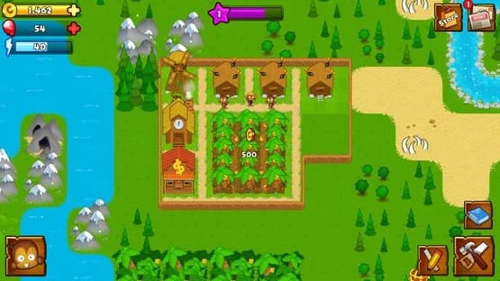 Bloons Monkey City — Screenshoty