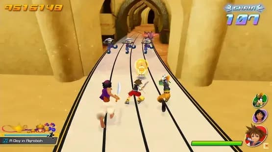 Kingdom Hearts: Melody of Memory — Screenshoty