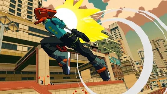 Bomb Rush Cyberfunk — Screenshoty