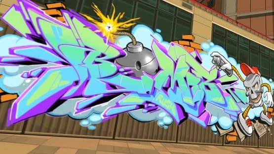 Bomb Rush Cyberfunk — Screenshoty