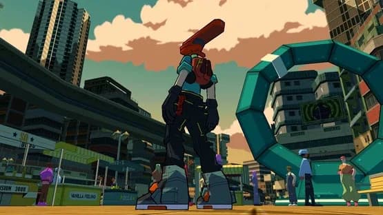 Bomb Rush Cyberfunk — Screenshoty