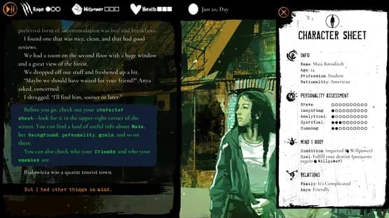 Werewolf: The Apocalypse - Heart of the Forest — Screenshoty