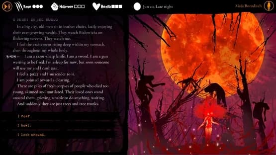 Werewolf: The Apocalypse - Heart of the Forest — Screenshoty