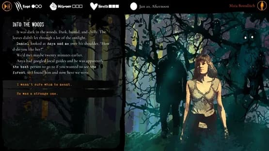 Werewolf: The Apocalypse - Heart of the Forest — Screenshoty
