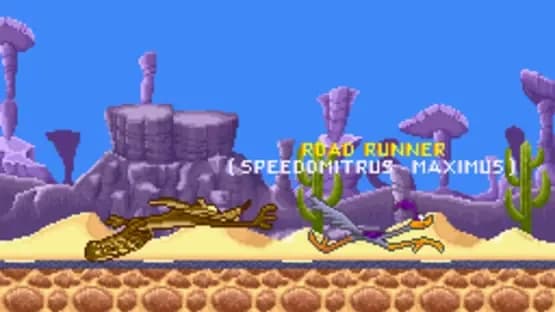Road Runner's Death Valley Rally — Screenshoty