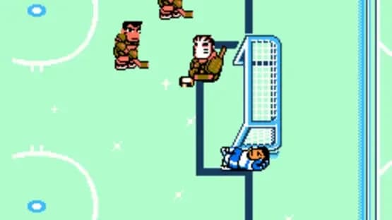 Go-Go! Nekketsu Hockey Club Slip-and-Slide Madness — Screenshoty
