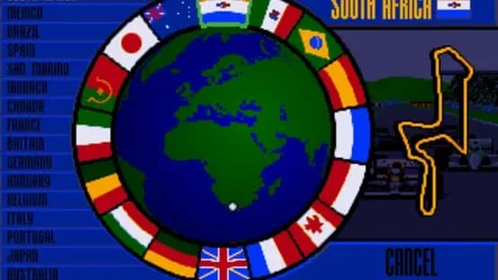 Nigel Mansell's World Championship — Screenshoty