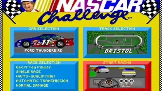 Bill Elliott's NASCAR Challenge — Screenshoty