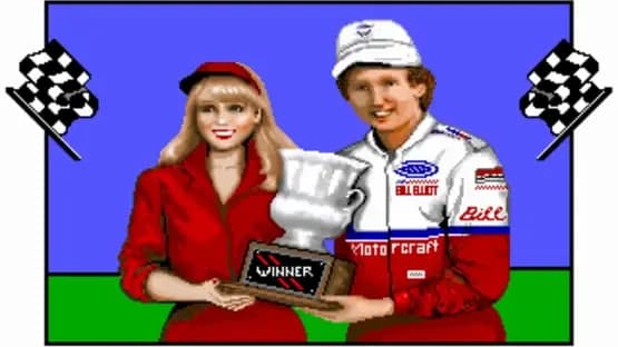 Bill Elliott's NASCAR Challenge — Screenshoty