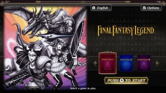 Collection of SaGa: Final Fantasy Legend — Screenshoty