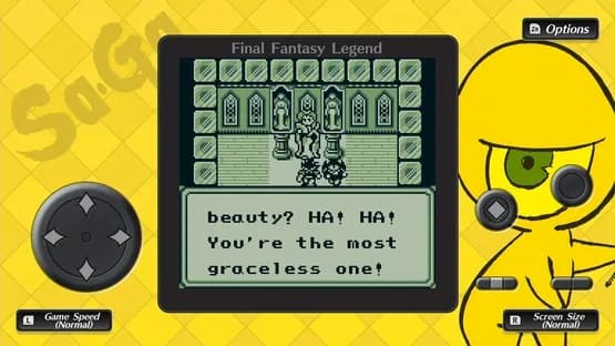 Collection of SaGa: Final Fantasy Legend — Screenshoty