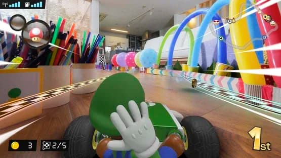 Mario Kart Live: Home Circuit — Screenshoty