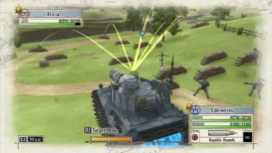 Valkyria Chronicles — Screenshoty