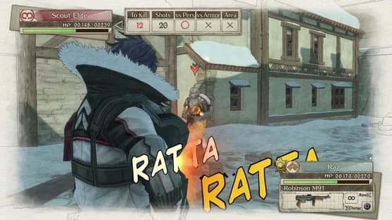Valkyria Chronicles 4 — Screenshoty