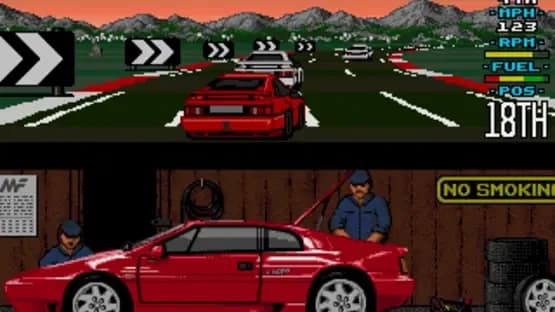 Lotus Esprit Turbo Challenge — Screenshoty