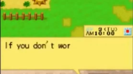 Harvest Moon DS Cute — Screenshoty