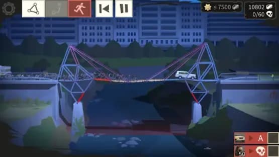 Bridge Constructor: The Walking Dead — Screenshoty