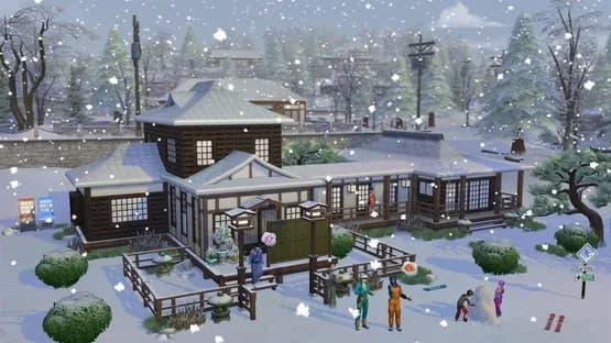 The Sims 4: Snowy Escape — Screenshots