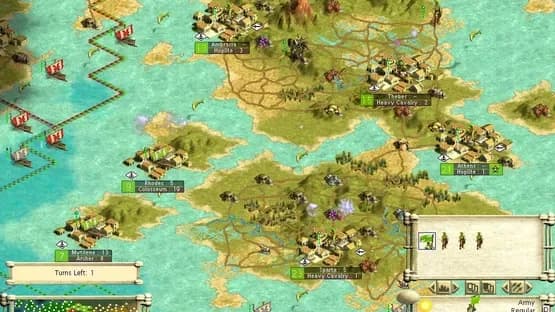 Sid Meier's Civilization III: Conquests — Screenshoty