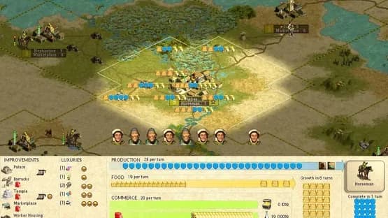 Sid Meier's Civilization III: Conquests — Screenshoty