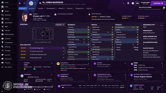 Football Manager 2021 — Screenshoty