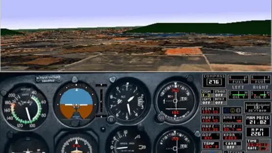 Microsoft Flight Simulator 5.1 — Screenshoty