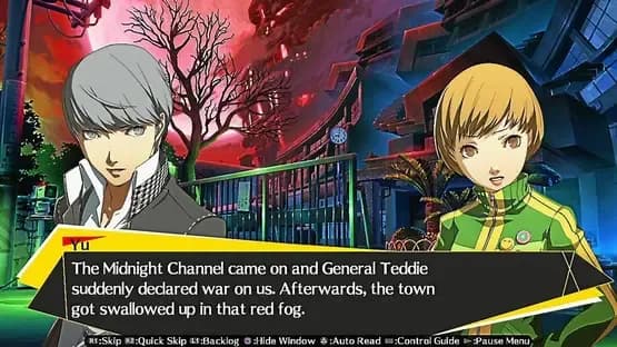 Persona 4 Arena Ultimax — Screenshoty