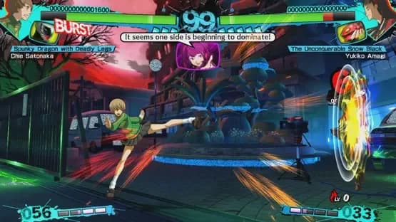 Persona 4 Arena Ultimax — Screenshoty