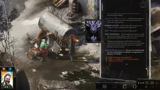 Disco Elysium: The Final Cut — Screenshoty