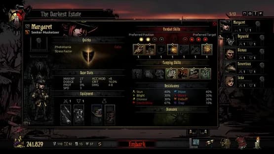 Darkest Dungeon: The Musketeer — Screenshoty