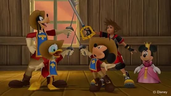 Kingdom Hearts Dream Drop Distance HD — Screenshoty