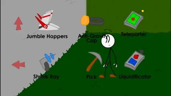 Henry Stickmin: Stealing the Diamond — Screenshoty